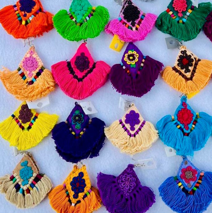 Pendientes Abanico