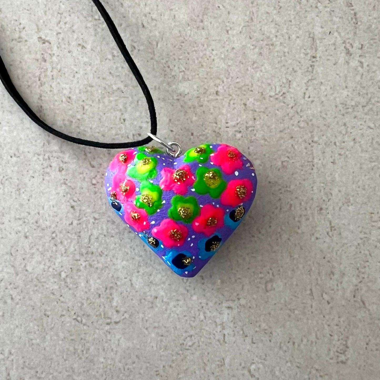 Colgante Corazón Madera