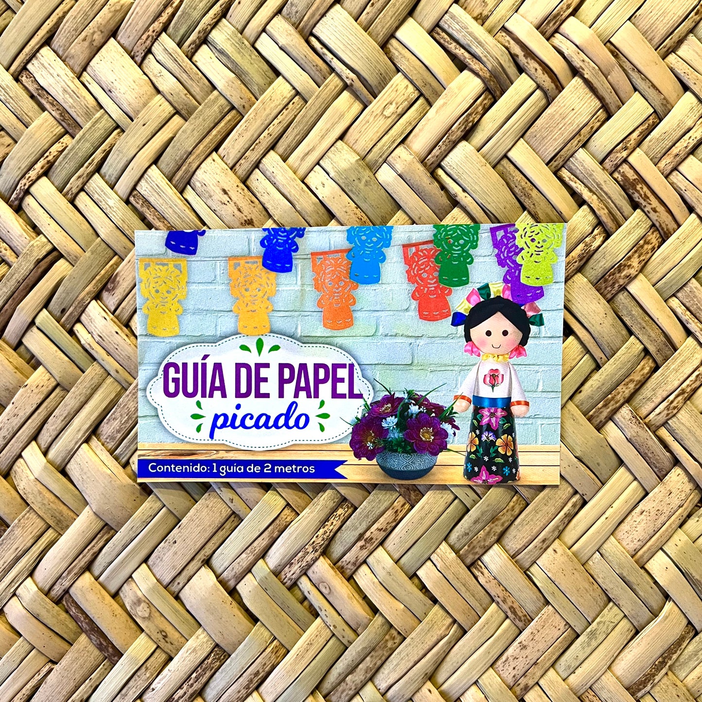 Mini Guirnalda Papel Picado 2m
