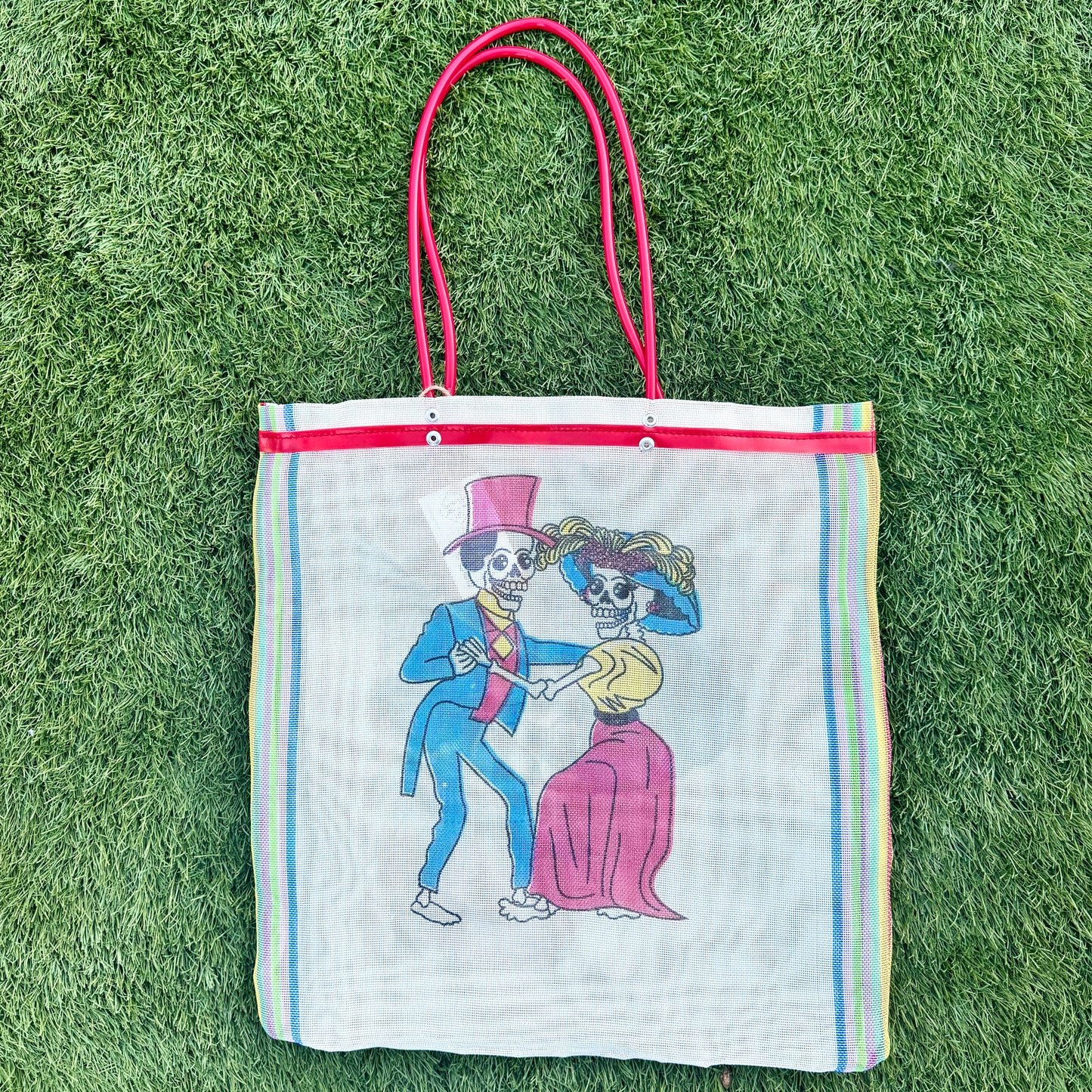 Bolsa de mercado estampada