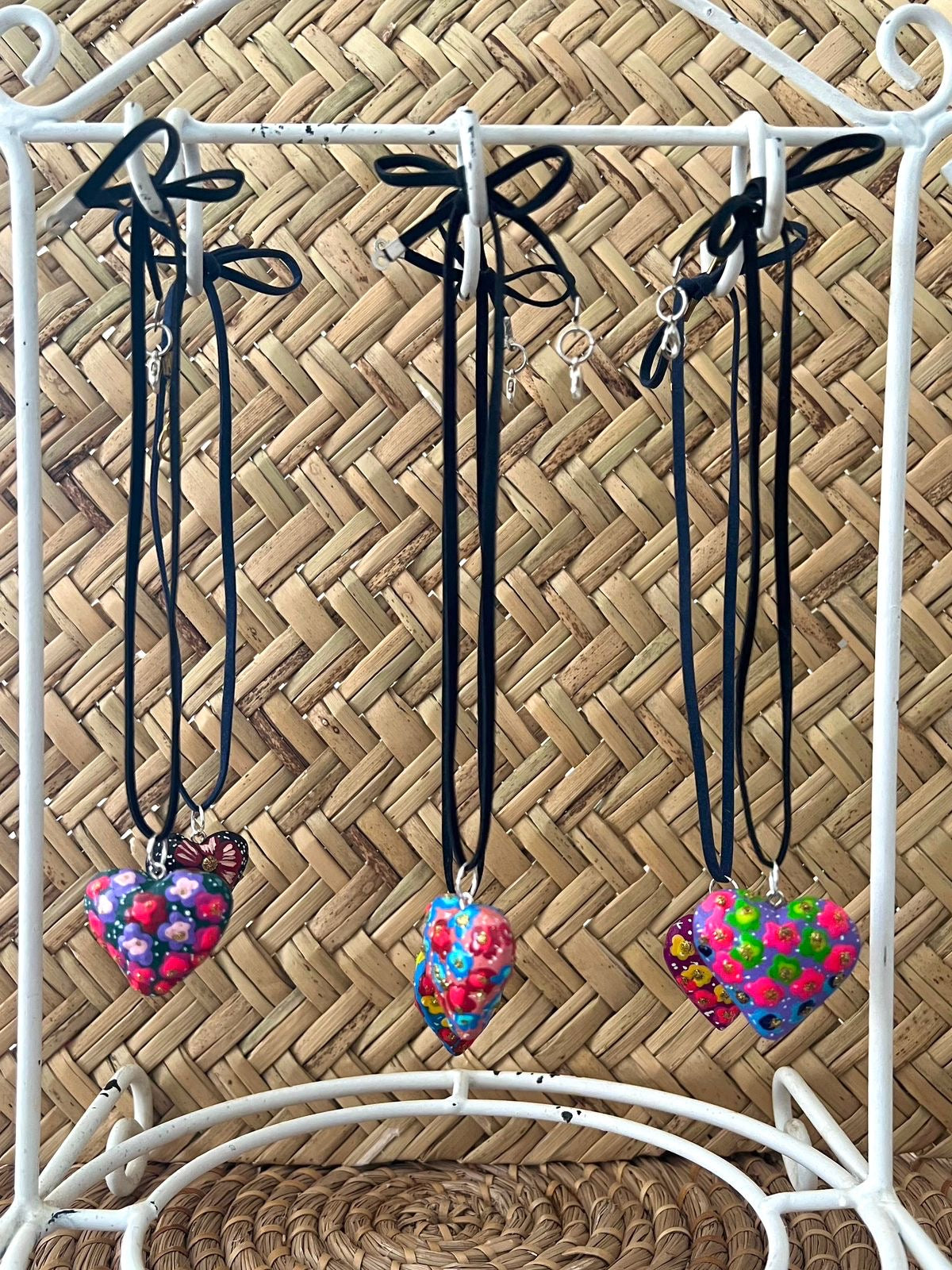 Colgante Corazón Madera