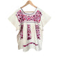 Blusa artesanal bordada a mano de Chilac, Puebla