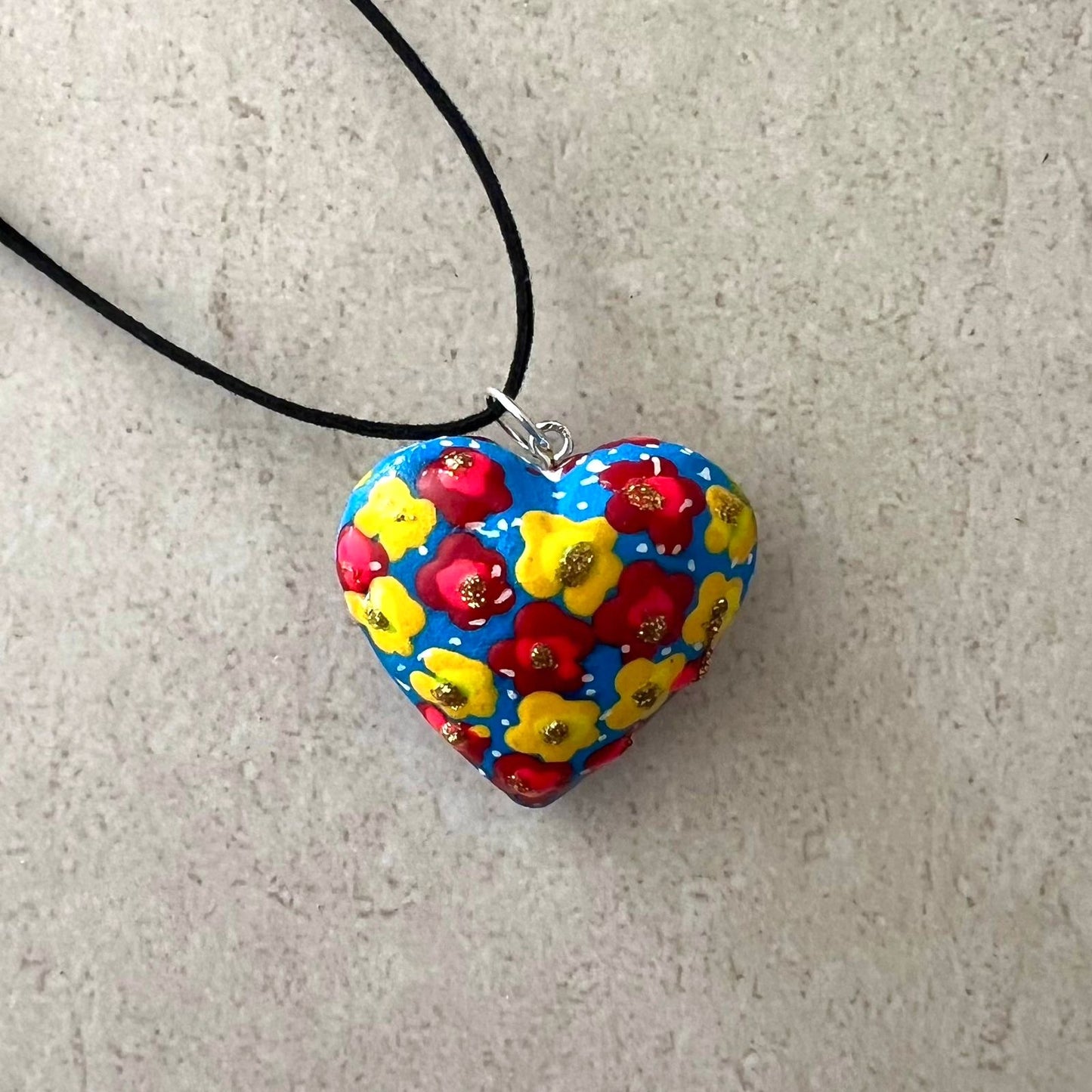 Colgante Corazón Madera