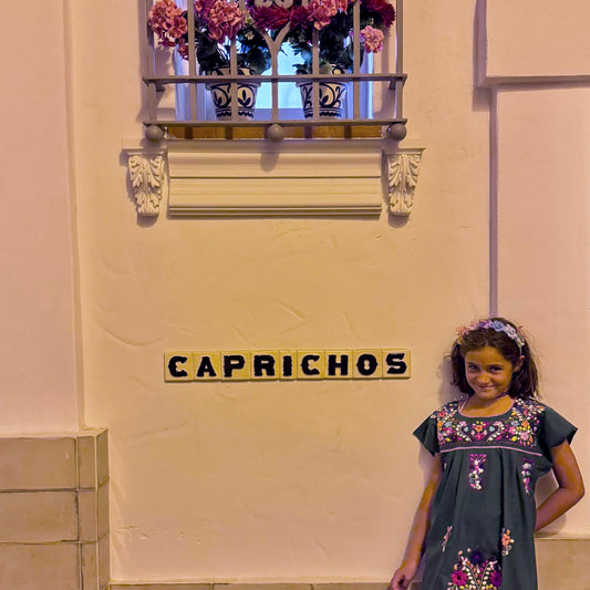 Vestido Chilac niña colores