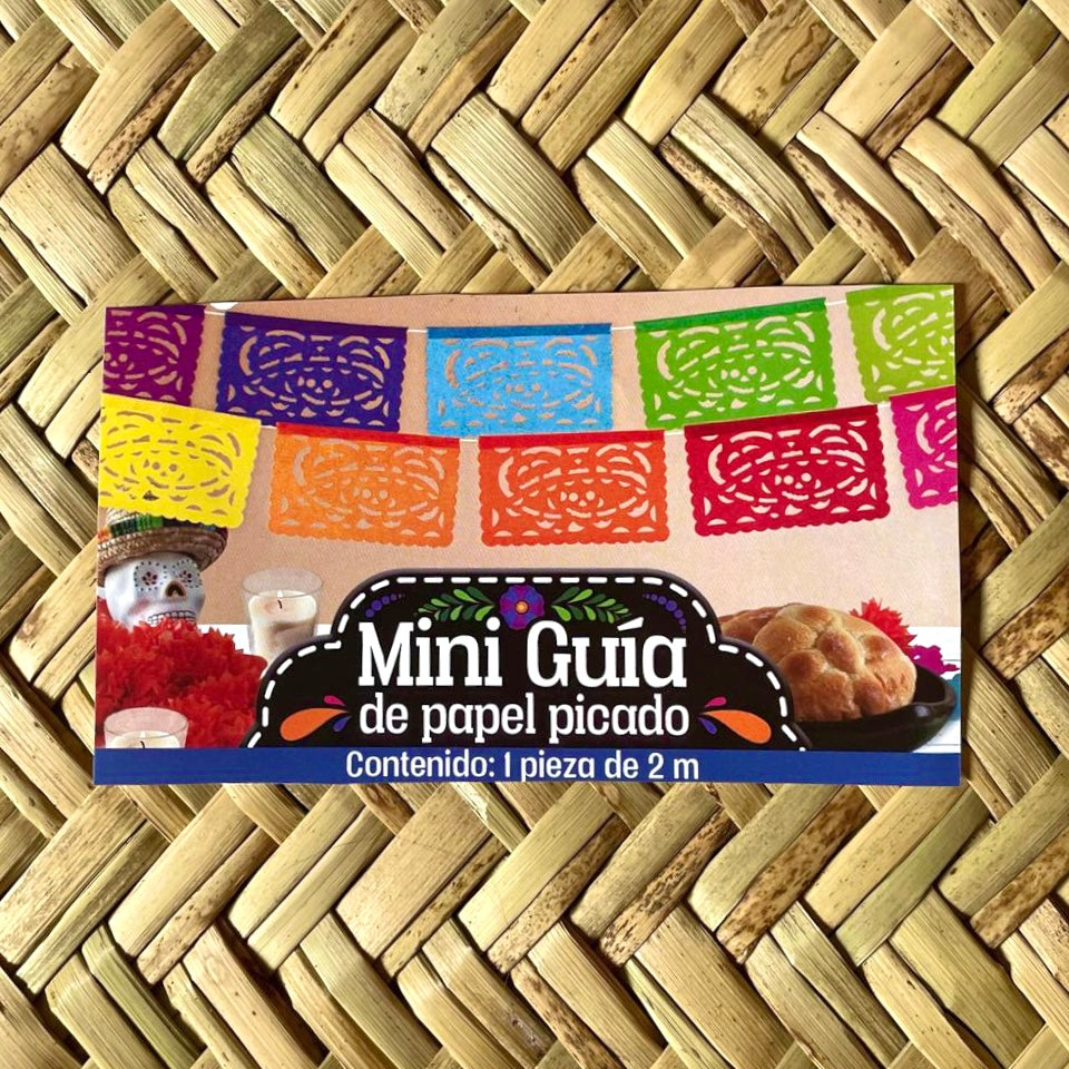 Mini Guirnalda Papel Picado 2m